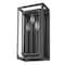 Z-Lite Easton Wall Sconce, 3-Light, 8 In.W x 5 In.L x 16 In.H, Matte Black/Matte Black 3038-3S-MB - alternate 2